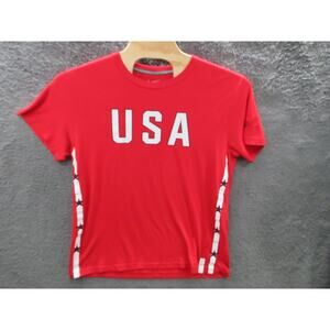 Nike Retro Team USA Los Angeles 1984 T Shirt Men’s Sz XXL Slim Fit Star Stripes